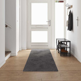Chodnik dywanowy Szary 80 x 500 cm 100% Poliester Tuft
