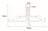 Lampa sufitowa K-3891 z serii SKADI KAJA