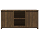 vidaXL Szafka pod TV, brązowy dąb, 102x37,5x52,5 cm