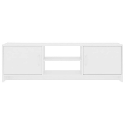 vidaXL Szafka pod TV, biała, 120x30x37,5 cm, materiał drewnopochodny