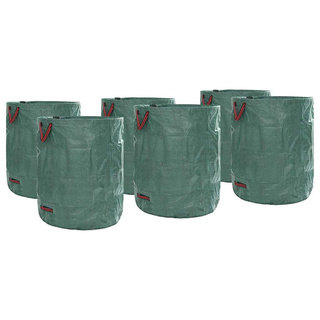 Torby na odpady do ogrodu 12 pcs Zielony 79 x 79 x 99,5 cm