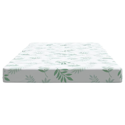 vidaXL Poduszki na leżaki, 2 szt., wzór w liście, tkanina Oxford