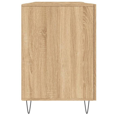 vidaXL Biurko, dąb sonoma, 140x50x75 cm, materiał drewnopochodny