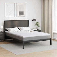 Nakładka na materac Biały 140 x 190 cm Tkanina jacquard