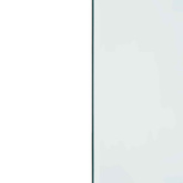 Szklana płyta kominkowa przezroczysty 120 x 50 cm Szkło