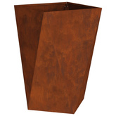 Donica 2 pcs Rdzawy 50 x 50 x 75 cm