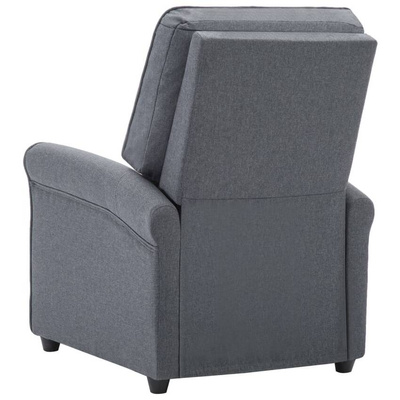 vidaXL Elektryczny fotel masujący, ciemnoszary, tkanina model standard