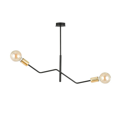 Lampa sufitowa BOLT 2 BLACK GOLD