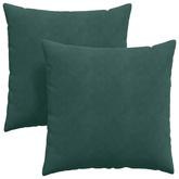 Poduszki na sofę 2 pcs Ciemna zieleń 60 x 60 cm