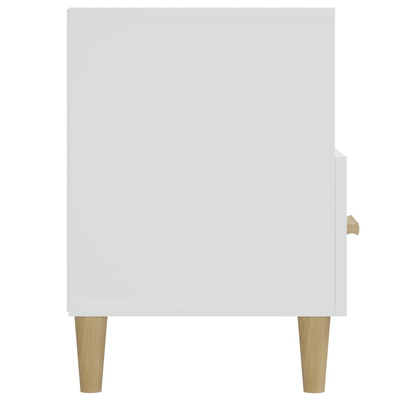 vidaXL Szafka pod TV, biała, 102x36x50 cm, materiał drewnopochodny wariant 8