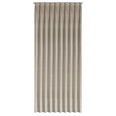 Zasłona Melanie beżowa 125x270