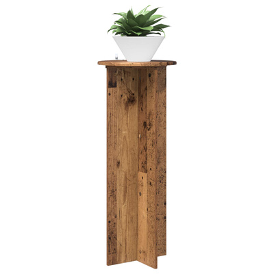 Stojak na rośliny 2 pcs Stare drewno ?40 x 100 cm