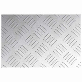 Stopień Prostokątny 2 pcs Srebrny 30 x 20 cm Aluminium