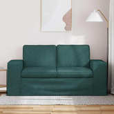 Sofa Ciemna zieleń 162 x 80 x 82 cm tkanina