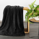 Koc Blink czarny 150x200