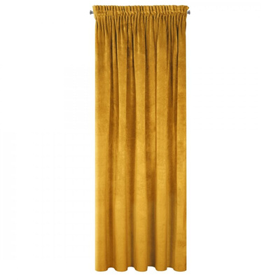 Zasłona Villa musztardowa 140x270