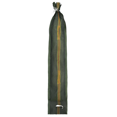 Worki z piaskiem 50 szt. Ciemna zieleń 120 x 27 cm HDPE