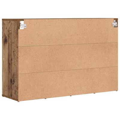 Szafka na buty z półką Stare drewno 103 x 30 x 67 cm