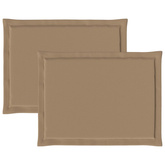 Poduszki na siedziska 2 pcs Ciemnoszary 47 x 36 x 2 cm