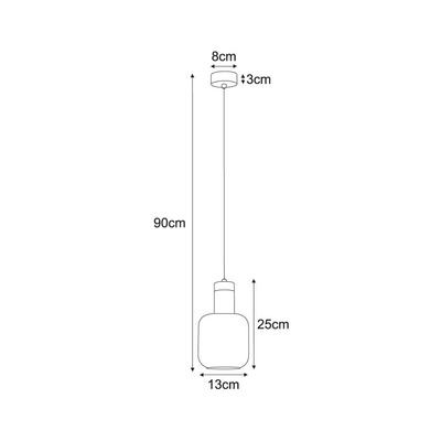 Lampa wisząca K-5265 z serii DOKA