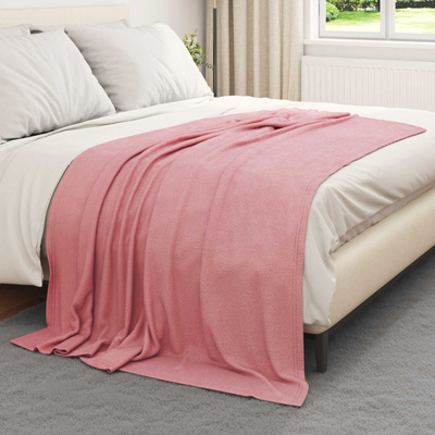 Koce narzutowe 24 pcs Różowy 200 x 150 cm Polar