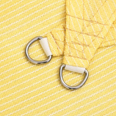 Żagiel przeciwsłoneczny, 160 g/m?, beżowy, 2x3 m, HDPE