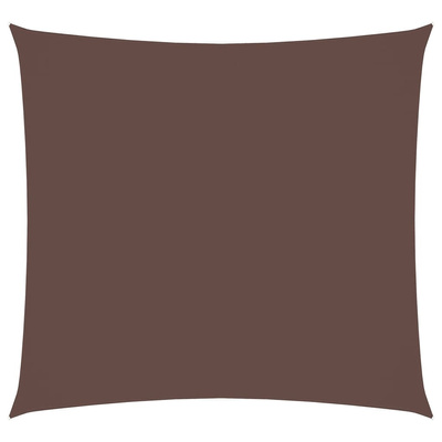 Żagiel ogrodowy, tkanina Oxford, kwadrat, 2,5x2,5 m, brązowy