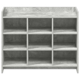 Szafka na buty Betonowy szary 85 x 39,5 x 70 cm