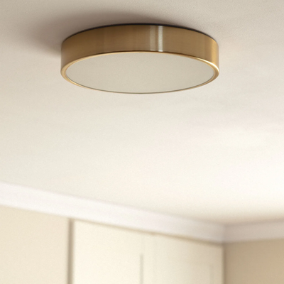 Plafon LED 18W Okrągły Złoty CCT 3000K/4000K/6000K 30cm Abruzzo Carlo