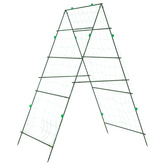 Krata ogrodowa do pnączy, kształt A, 99x90x175,5 cm, stal
