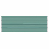 Panel dachowy 12 pcs Zielony 129 x 45 cm Stal galwanizowana