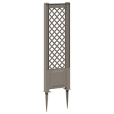 Trellis z gwoździem Szary 43 x 6 x 165 cm PP