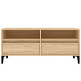 Szafka pod TV, dąb sonoma, 100x34,5x44,5 cm vidaXL