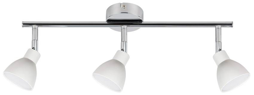 Lampa sufitowa Roy listwa regulowana 3-punktowa LED do salonu metalowa