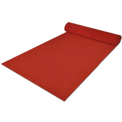 vidaXL Czerwony dywan 1 x 20 cm, bardzo ciężki 400 g/m2