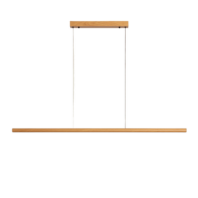 Lampa wisząca liniowa kolor drewna 60cm 30W CCT Abruzzo Arche