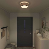 Lampa Sufitowa Z reflektorami Czarny 30 x 30 x 13,5 cm tkanina