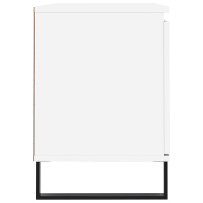 vidaXL Szafka pod TV, biała, 104x35x50 cm, materiał drewnopochodny model standard