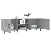 vidaXL Szafka pod TV, szarość betonu, 150x30x50 cm model standard