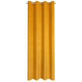 Zasłona Eliza musztardowa 140x250