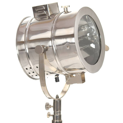 Lampa podłogowa na trójnogu, lite drewno mango, 165 cm