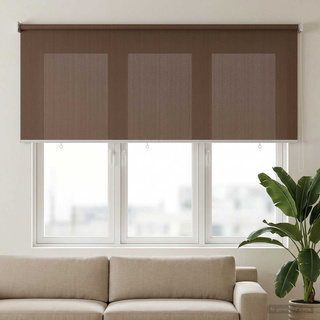 Roleta zewnętrzna 90% blokada UV Ciemnoszary 200 x 140 cm HDPE