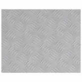Stopień Prostokątny 2 pcs Srebrny 50 x 40 cm Aluminium