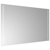 vidaXL Lustro łazienkowe z LED, 80x50 cm