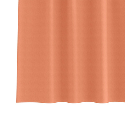 Firany blackout z kółkami 2 pcs terakota 260 x 140 cm Poliester