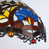 Lampa Wisząca Szklany Witraż E27 Abruzzo Capolavoro 5