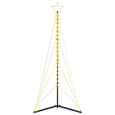 Choinka LED 363 diody LED Ciepła biel 182 cm
