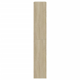 Szafka na buty, dąb sonoma, 60x21x125,5 cm