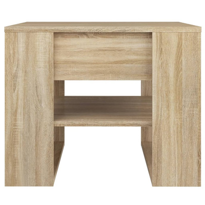 vidaXL Stolik kawowy, dąb sonoma, 55,5x55x45, materiał drewnopochodny