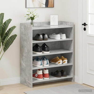 Szafka na buty Betonowy szary 73,5 x 36 x 92 cm